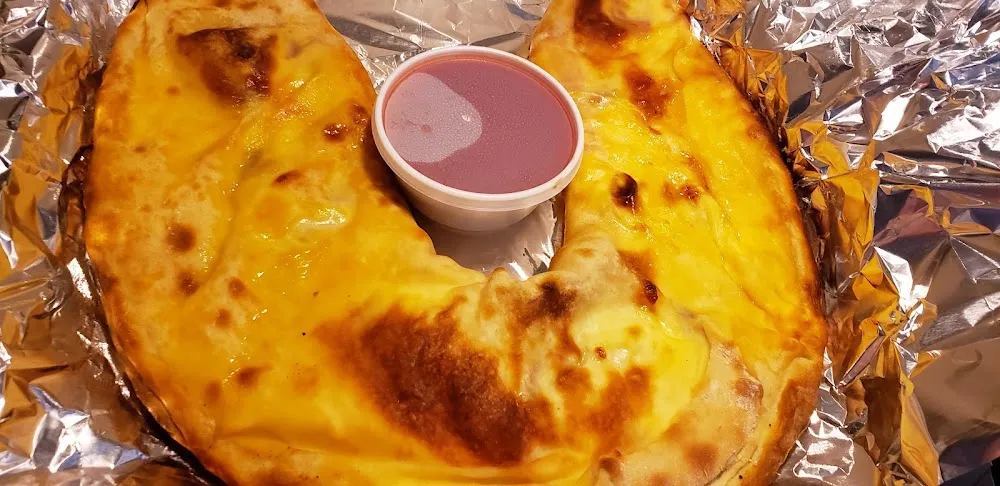 Ham Cheese and Pepperoni Calvone